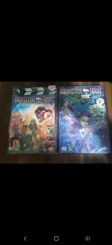 Kit dvd Monster high