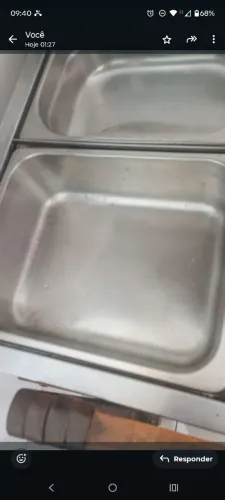 Balcão térmico de buffet