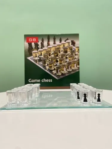 Jogo de Shot Game com 32 Copos Game Chess