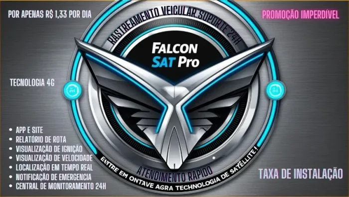 Rastreamento e Monitoramento Veicular Via Satélite 24H