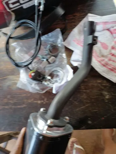 Escape esportivo para moto Lander 2019 endiante 