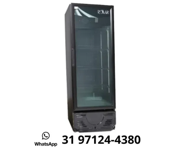 Refrigerador Visa Cooler 405 Litros Preto Polar