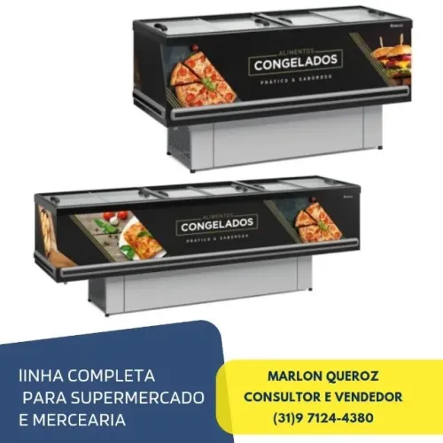 Ilha de Congelados Gelopar 1,9/2,9M Nova