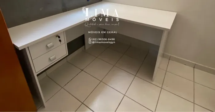 Mesa em L  para Escritório