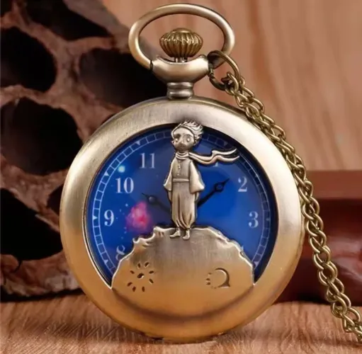 Relógio de Bolso O Pequeno Príncipe
