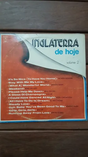 LP Inglaterra de hoje vol.2 usado 