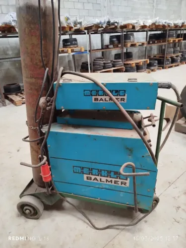 MAQUINA SOLDA BALMER MB 355 D CABEÇOTE EXTERNO SEMI NOVA