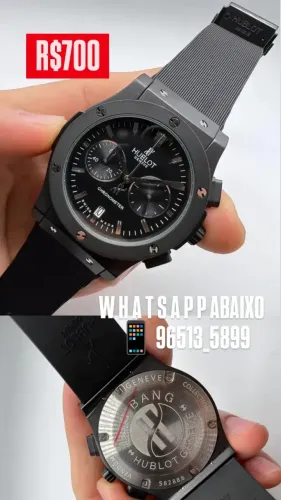 Relógio HUBLOT CHRONOMETRE FUNCIONAL - ENTREGAMOS