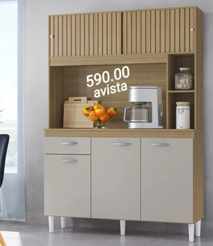 Armário de cozinha novo a pronta entrega 590 com montagem