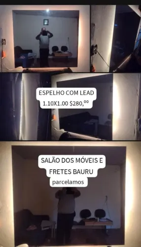 Espelho com lead