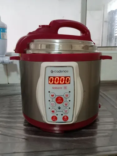Panela de pressão elétrica cadence 4 litros 220v