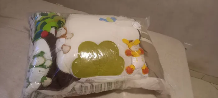Kit Berço Infantil - Safari 8 peças