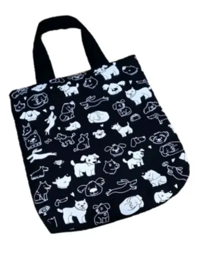 Bolsa com linda Estampa de Cachorros