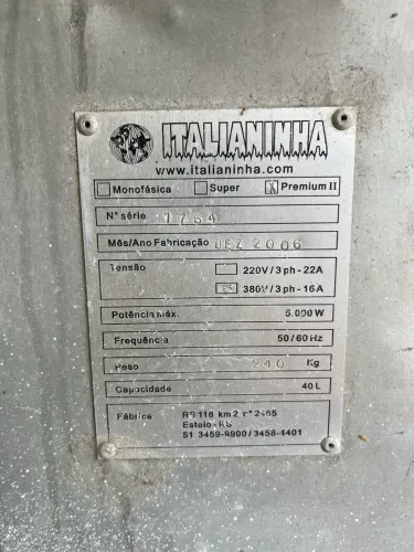 Máquina de Sorvete italianinha
