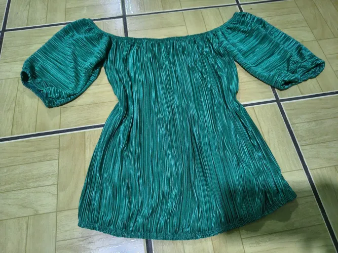 Blusa ciganinha plus size