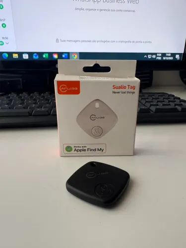 Sualio Tag - Rastreador Bluetooth para iPhone | Compatível com Apple Buscar