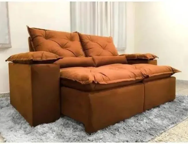 Sofá Retrátil 2 metros largura novo lacrado 