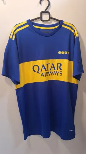 Camiseta Qatar Airways Azul do Boca Juniors Argentina