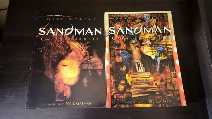 Sandman - Capas na Areia (Completo em 2 volumes) - Dave McKean e Neil Gaiman