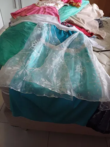Vestido Frozen - Fantasia Infantil