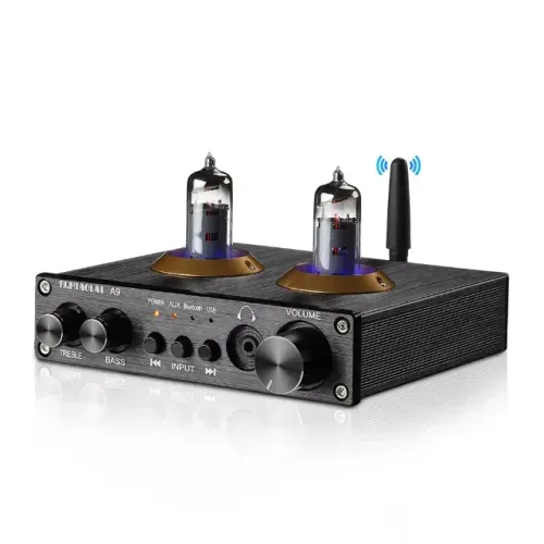 Pré-amplificador Estéreo Valvulado Usb/aux/bluetooth Pj.Miaolai A9