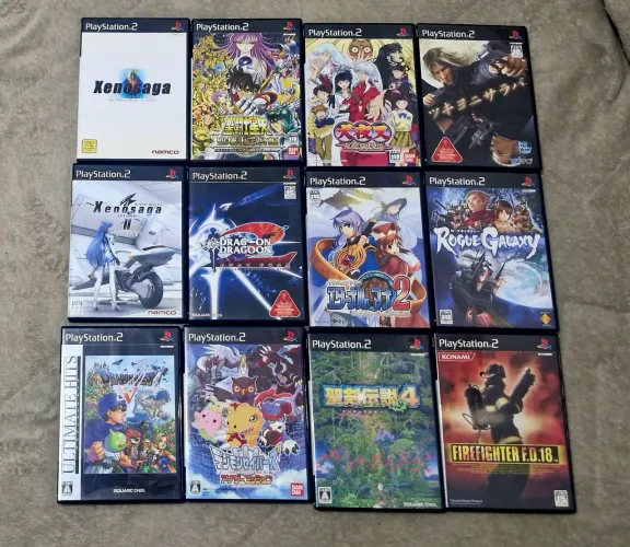 Jogos de Playstation 2 [JP] - Originais