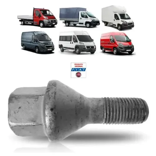 PARAFUSO DA RODA ARO 16 ORIGINAL FIAT DUCATO CITROEN JUMPER PEUGEOT BOXER 2018 2019 2020 2