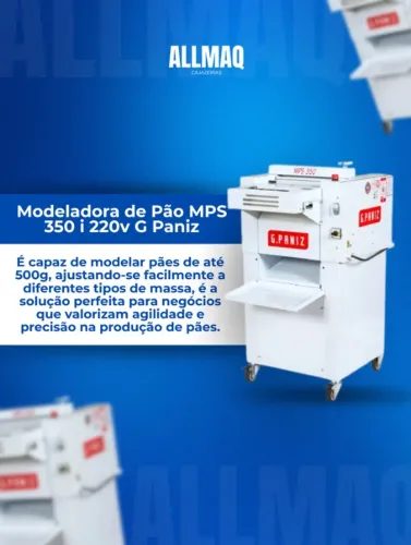 Modeladora de Pães MPS 350 GPANIZ