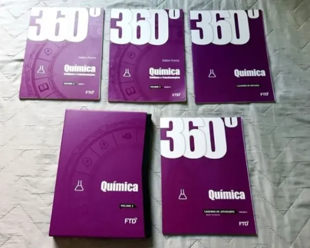 Box de Livros 360° Química FTD Volume 3