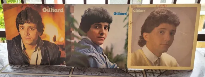 Lps - Gilliard - lite com 03 discos de vinil