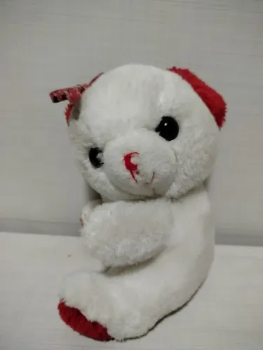 Pelúcia Urso Branco 20 Cm