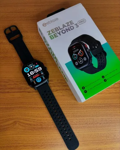 Zeblaze Beyond 3 pro c/GPS tela amoled 