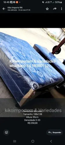 Cama de Casal de Mola ensacada