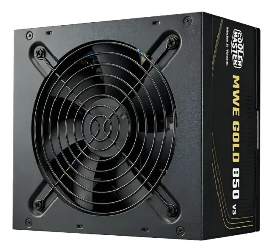 Fonte Cooler Master 850w 80 Plus Gold Atx 3.1 Mpe8506acagbbr Preto