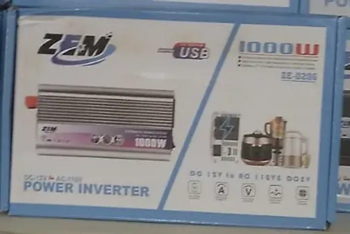 Inversor de Corrente ZEM 500w 12v 127v