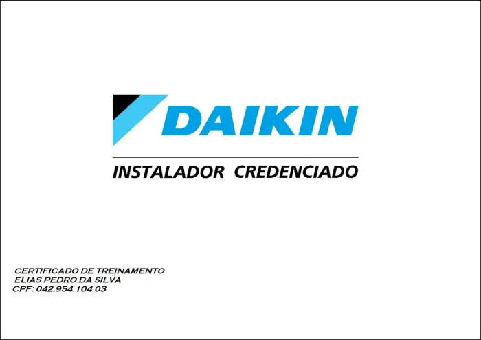 INSTALAÇÃO DE AR CONDICIONADOS AUTORIZADA