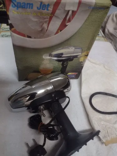 Secador de Cabelo Spam Jet Vintage novo sem uso