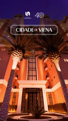 Apartamentos com 2 ou 3 quartos|Cidade de Viena|Lazer Completo|1 ou 2 vagas