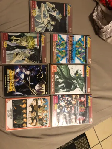 DVDs de Animes e Shows Variados
