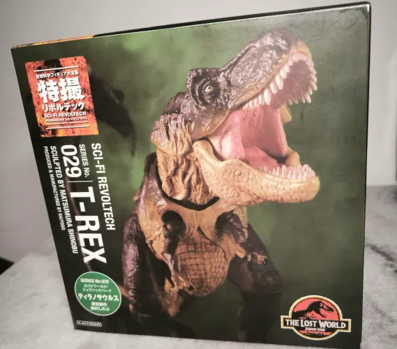 Jurassic world T-Rex - Sci-Fi Revoltech Kaiyodo original Lacrado 