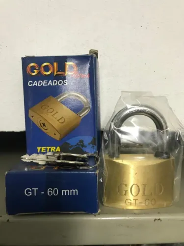  Cadeado Tetra Gold  60MM 