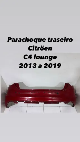 Parachoque Traseiro Citroën C4 Lounge 2013 a 2019