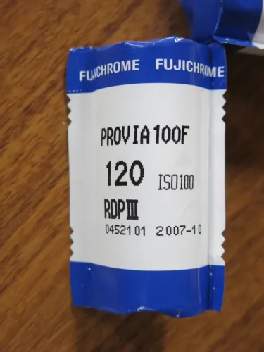 3 Fujifilms RDP3 Provia 100F filme médio formato para câmeras analógicas
