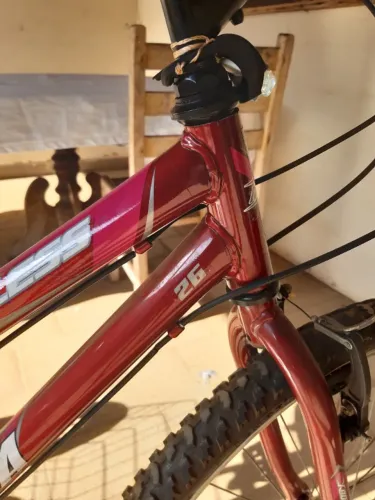 Triciclo aro 26 com marcha (aceito trocas).