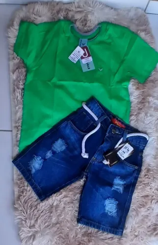 Kit infantil +1 camisa 