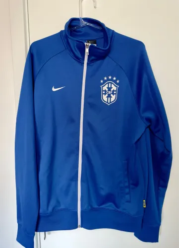 Casaco Jaqueta CBF Brasileira Nike futebol 