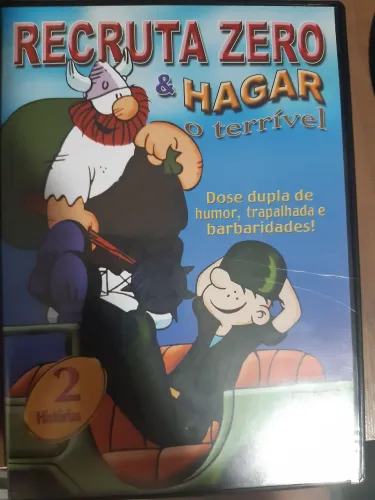 Dvd recruta zero e hagar o terrível