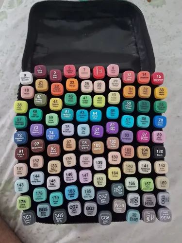 Kit 100 cores caneta touch