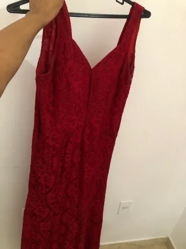 Vestido de festa vermelho
