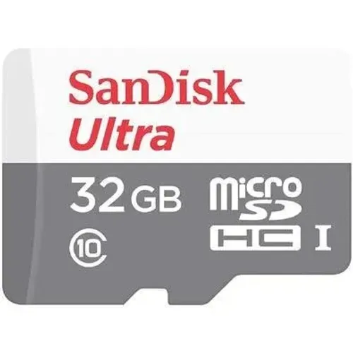 CARTAO DE MEMORIA MICRO SD 32GB SANDISK ULTRA 2X1 CLASSE 10 100MB/S - LOJA DADO DIGITAL